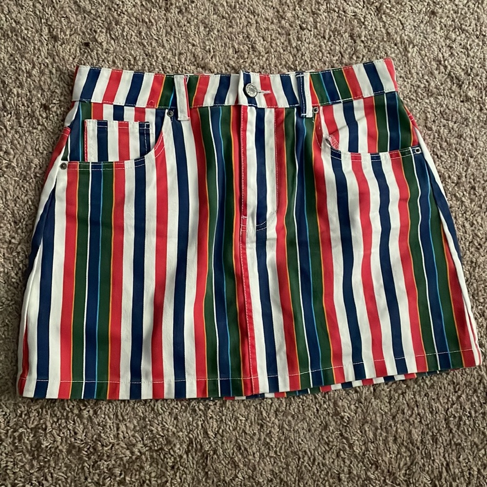 Vintage striped skirt